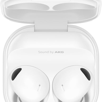 Galaxy Buds 2 Pro True Wireless Bluetooth Earbuds, Noise Cancelling, Hi-Fi Sound, 360 Audio, Comfort Fit in Ear, HD Voice, IPX7 Water Resistant, White [US Version, 1Yr Manufacturer Warranty]