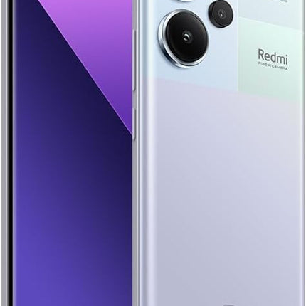 Redmi Note 13 PRO+ plus 5G + 4G LTE (256GB + 8GB) 6.67" 200MP Triple (Tmobile Mint Tello & Global) Global Bands Unlocked + (Fast Car 51W Dual Charger Bundle) (Aurora Purple)