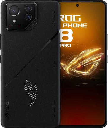 ROG Phone 8 Pro Unlocked Android Phone, US Version, 6.78" 165Hz AMOLED Display, 512GB, 16GB RAM, 5500Mah Battery, 50MP Gimbal Camera, 32MP Front, Snapdragon 8 Gen 3, Dual-Sim, Phantom Black